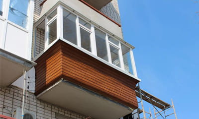 Остекленние пвх для балкона в хрущевке